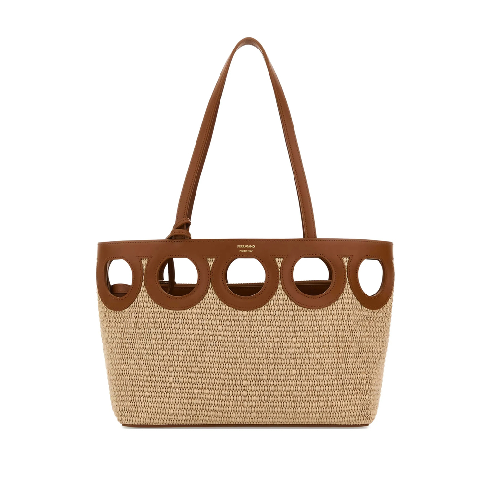 [Ferragamo] Shoulder bag FW26 21A206 0783832 NATUR