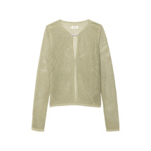 [Zadig & Voltaire] Cardigan FW26 KWCA01690  TEA