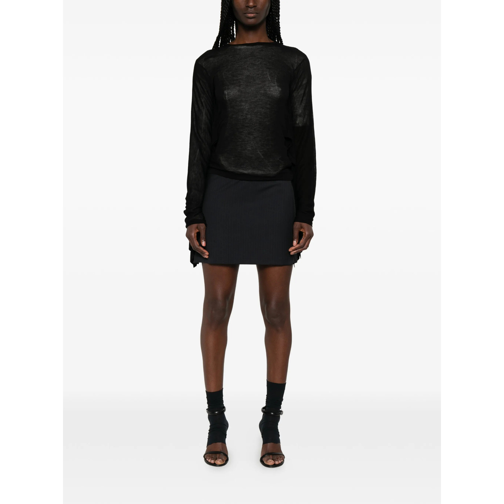 [Paloma Wool] T-shirts Long Sleeve SS26 WJDI01 SUGA BLACK