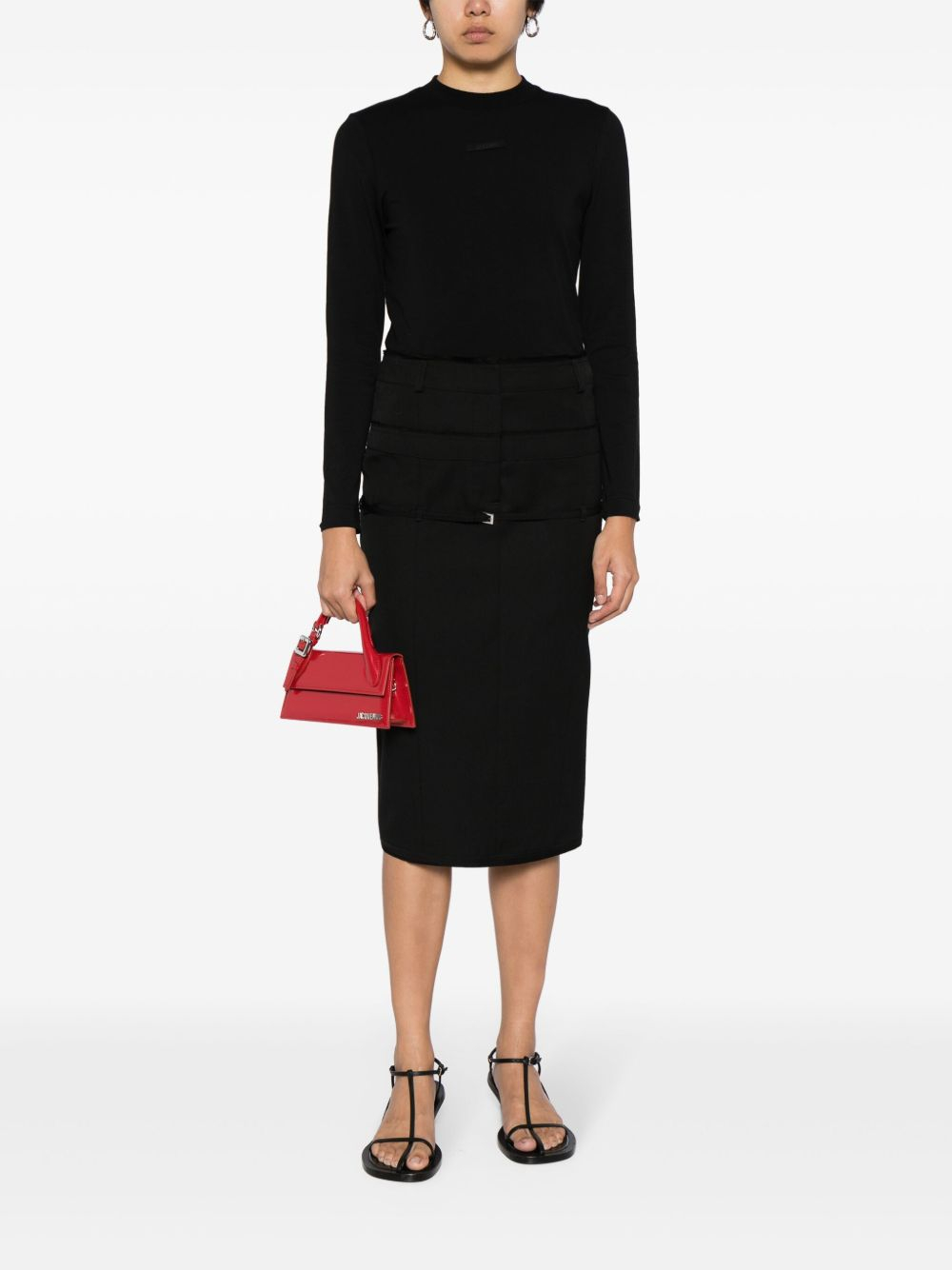 [JACQUEMUS] T-shirts Long Sleeve FW26 TSW00155AJ00124 990