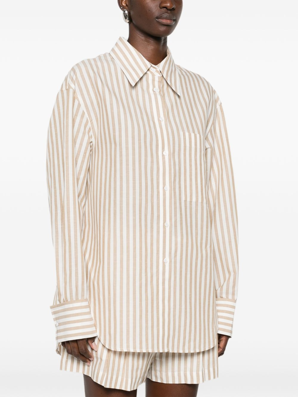 [Iro] Shirts Long Sleeve SS26 AZALOAWP18BEI40