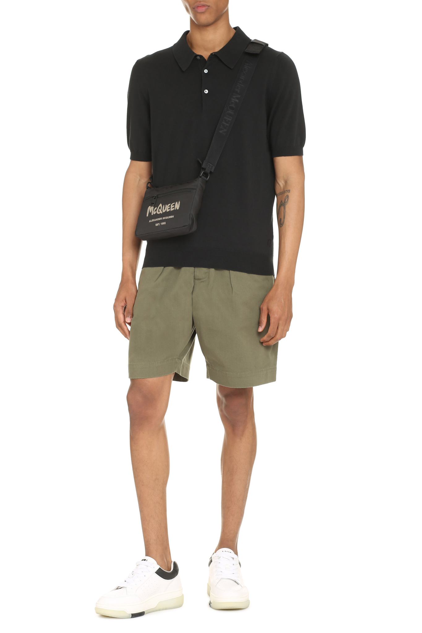 [THE (Alphabet)] T-shirts Short Sleeve CO TCPOU5014PIUMA_NERO