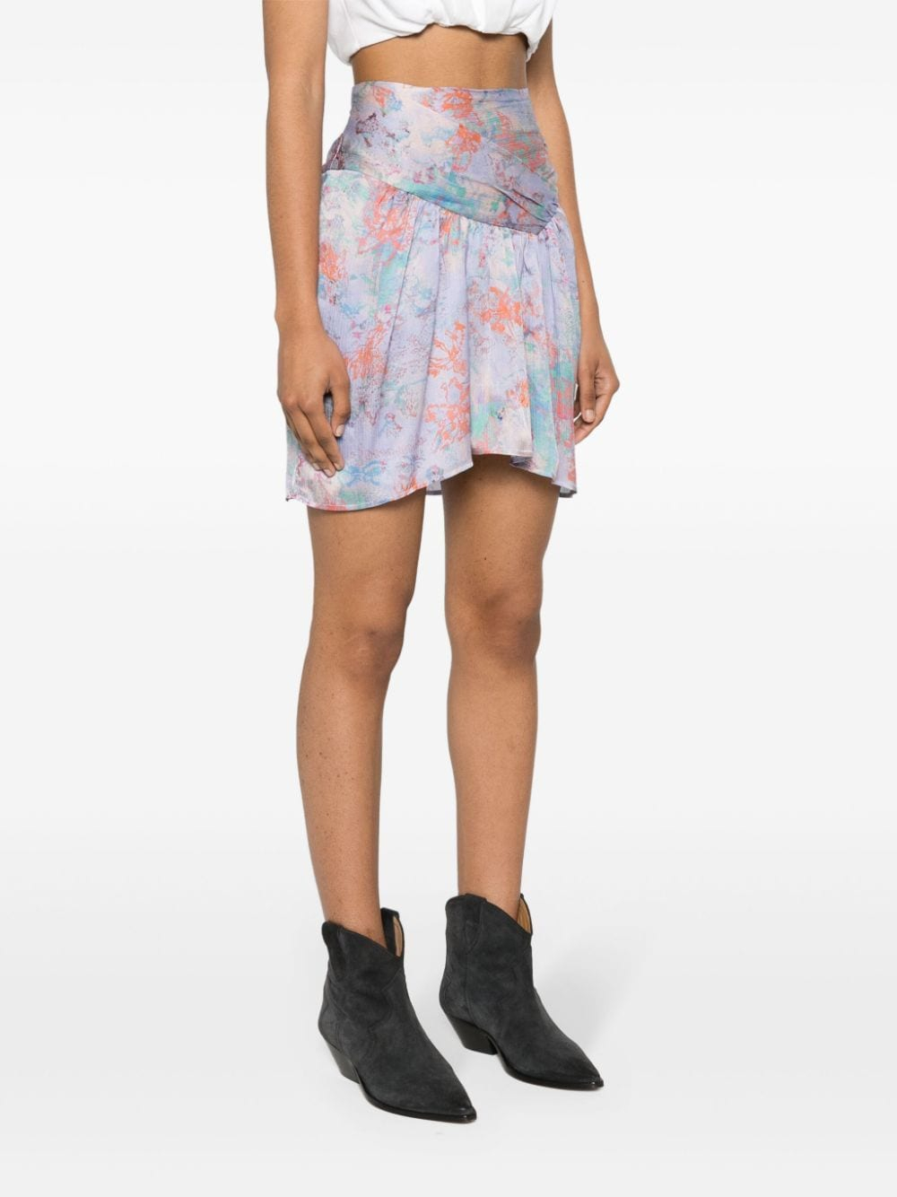 [Iro] Midi skirt SS24 THEOLINEWP31PUR09