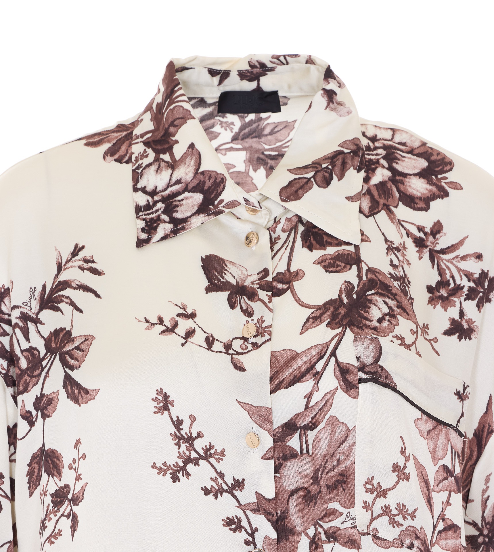 [Liu Jo] Shirts Long Sleeve SS26 CA6366TS061P9654