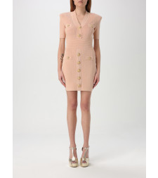 [Balmain] Short sleeve dress FW25 EF1R6045KB07 0LB