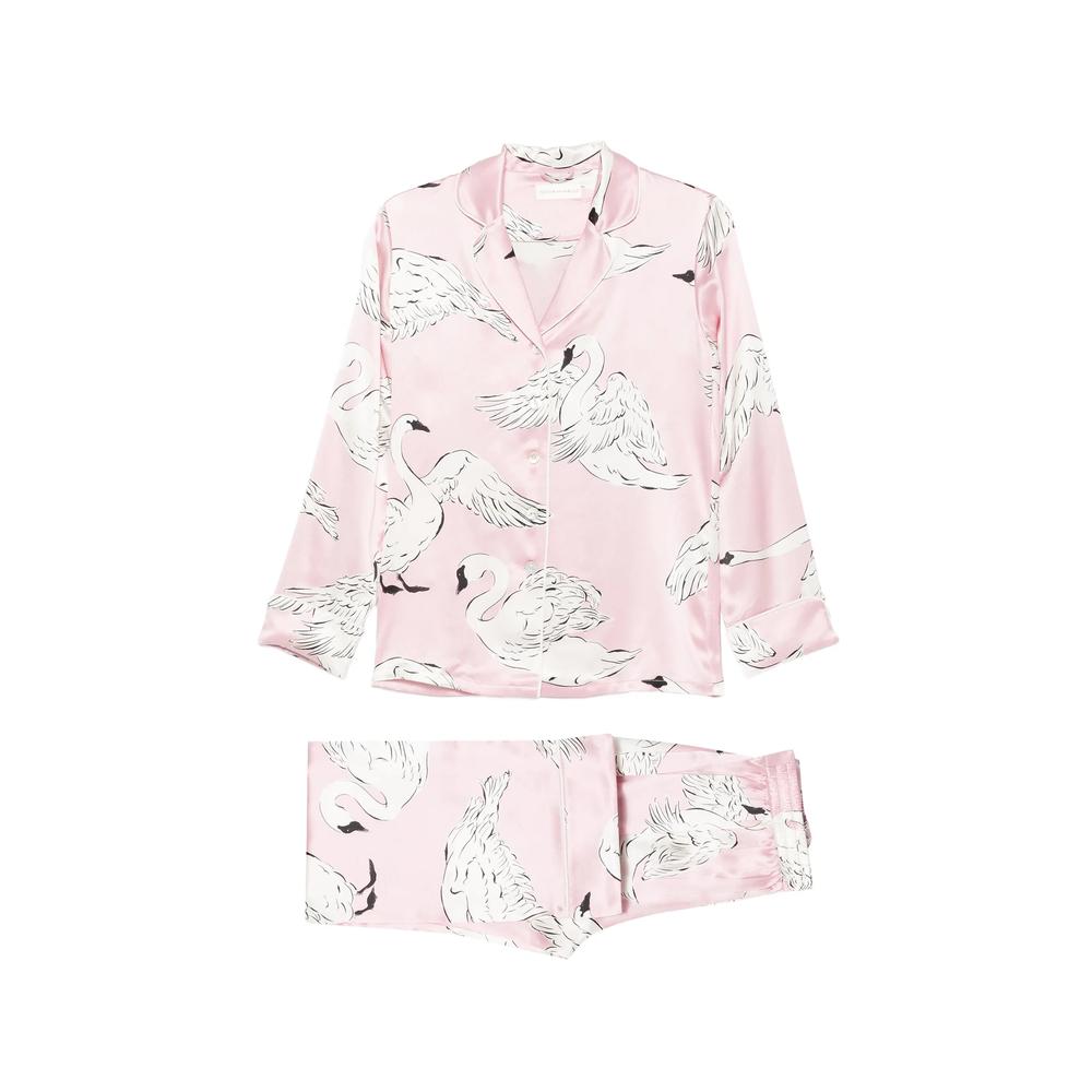 [Olivia Von Halle] Pajamas FW26 LILA  SELEN