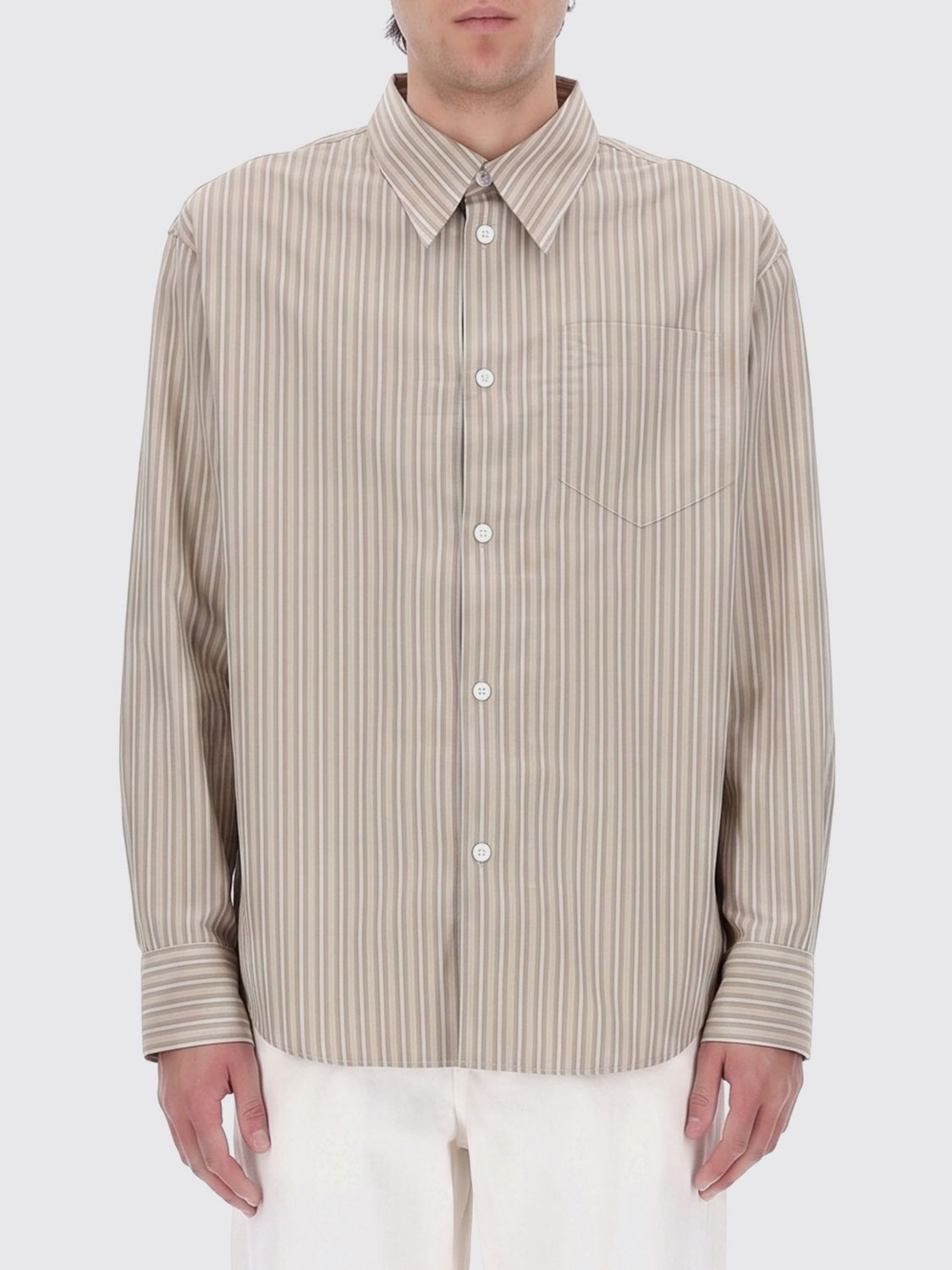 [Ami Paris] Shirts Long Sleeve SS26 USH809CO0219A 040