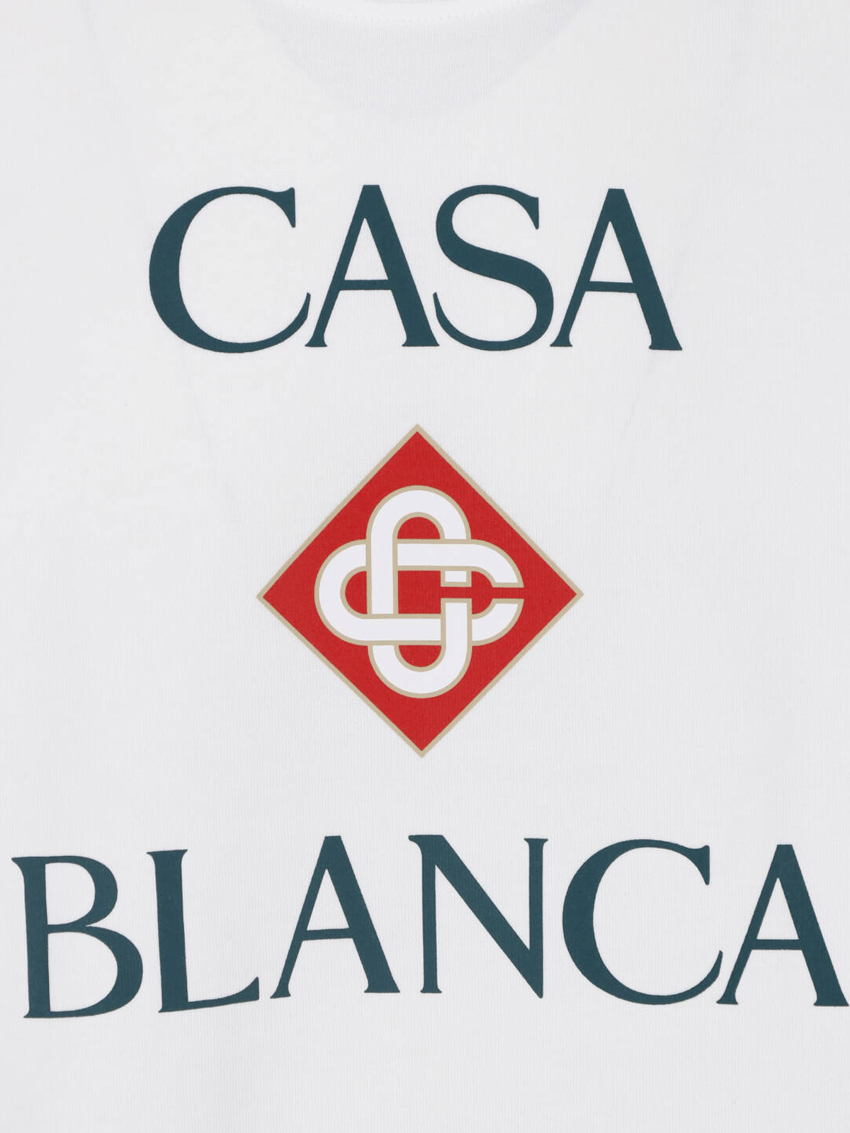 [Casablanca] T-shirts Short Sleeve FW26 M PF26 JTS 001 20CASABLANCA STACKED LOGO