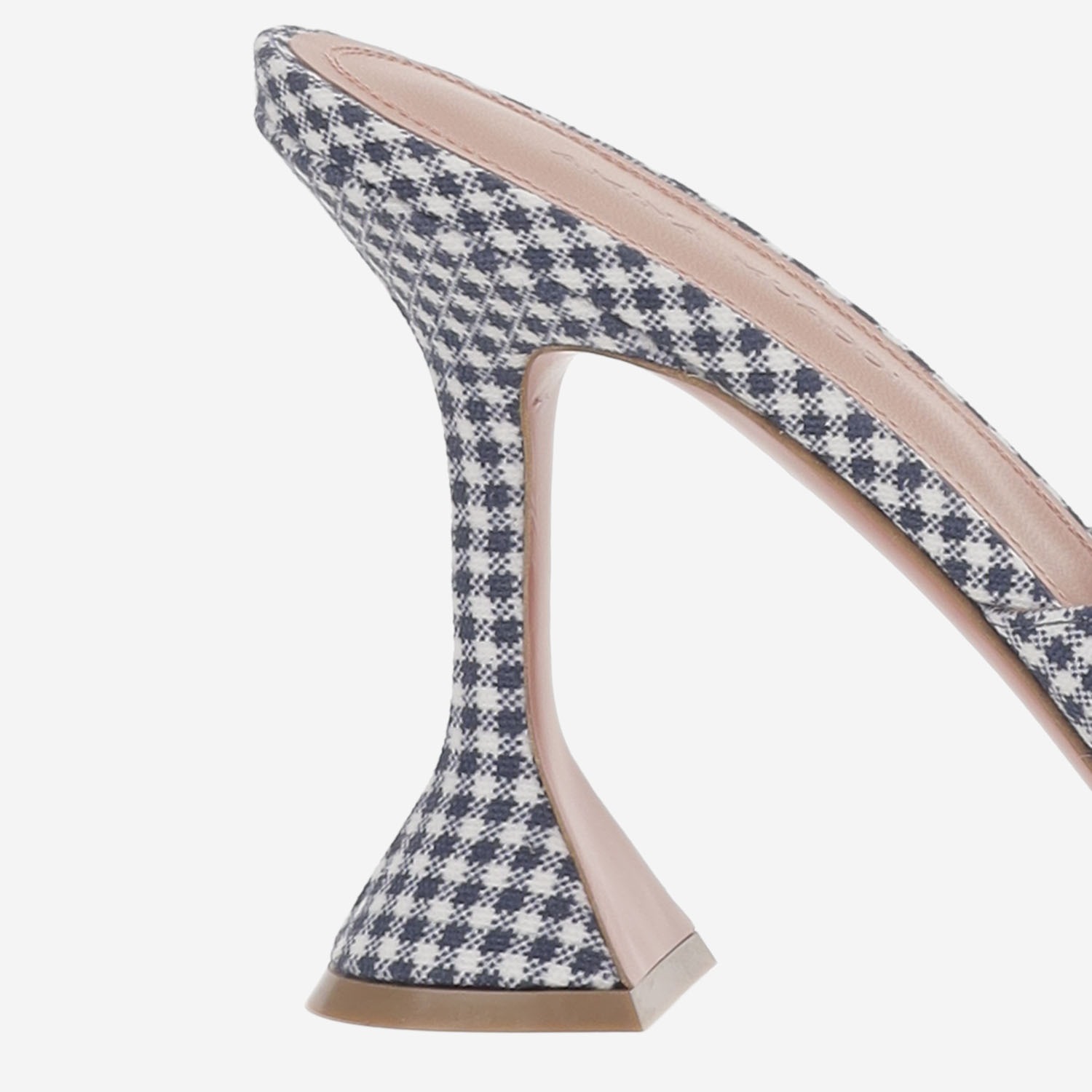 [Amina Muaddi] Pumps SS26 LUPITASLIPPER95BLUEWHITE