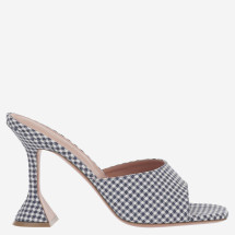 [Amina Muaddi] Pumps SS26 LUPITASLIPPER95BLUEWHITE