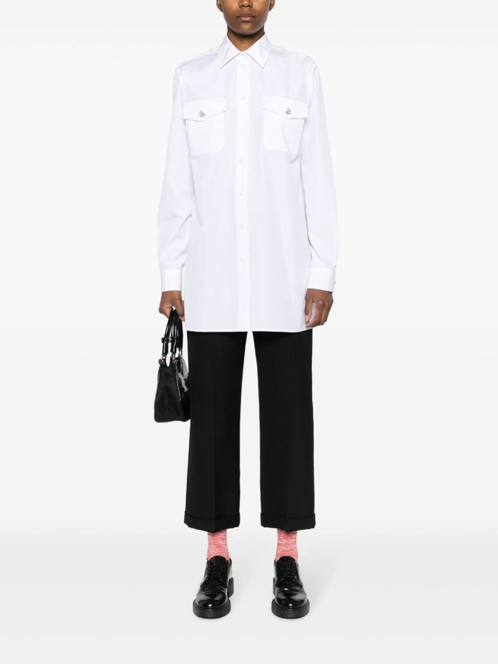 [Prada] Shirts Long Sleeve SS24 P478GX126LF0009