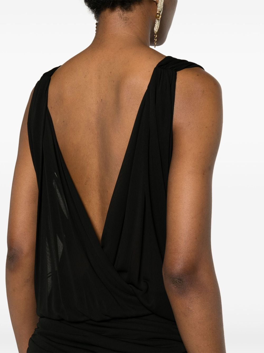 [Saint Laurent] Sleeveless dress SS24 779418Y096Q1000