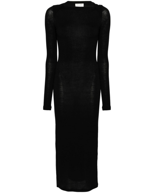 [Saint Laurent] Long sleeve dress SS24 775362Y37NW1000