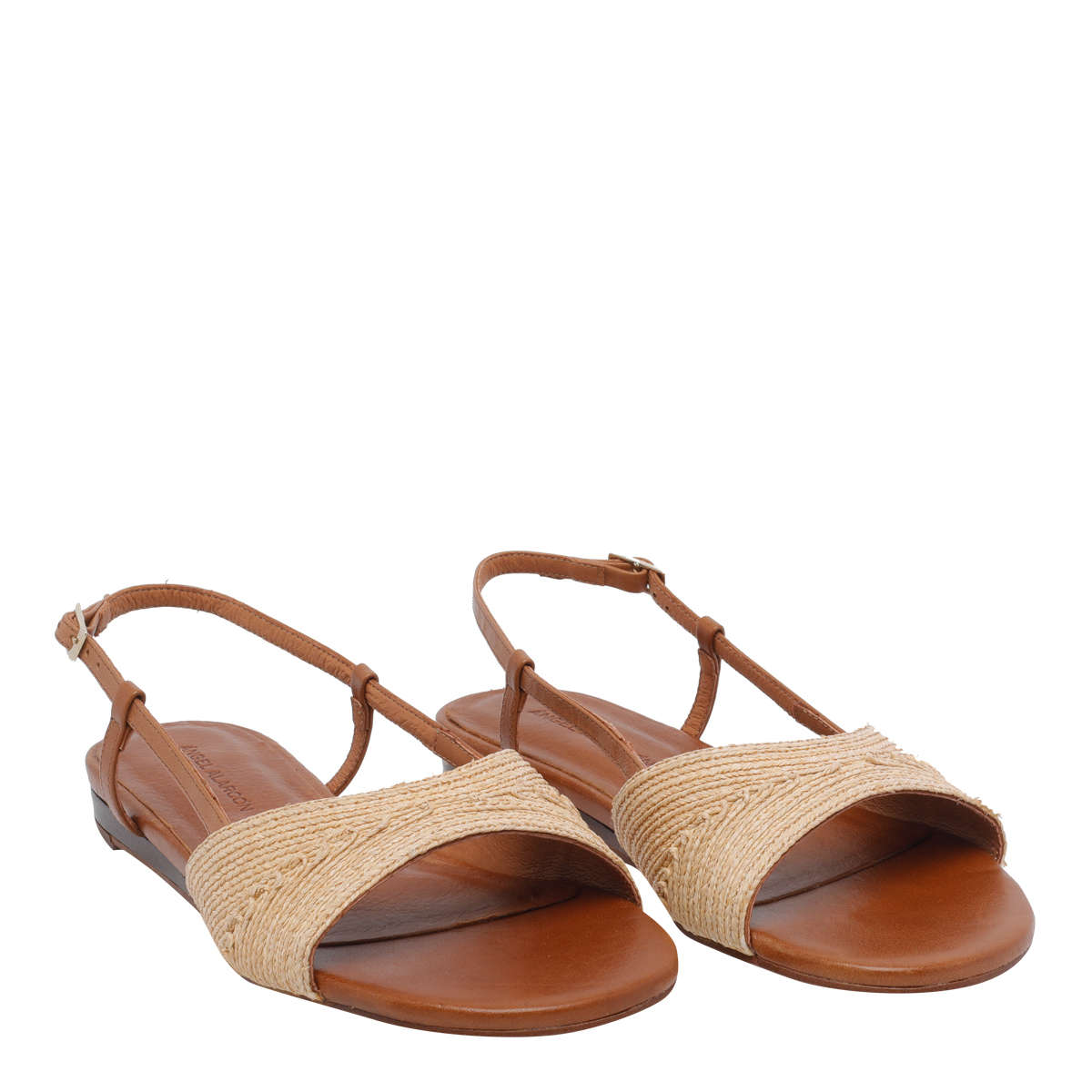 [ANGEL ALARCON] Sandals SS26 26069638ACORDELA NATURAL