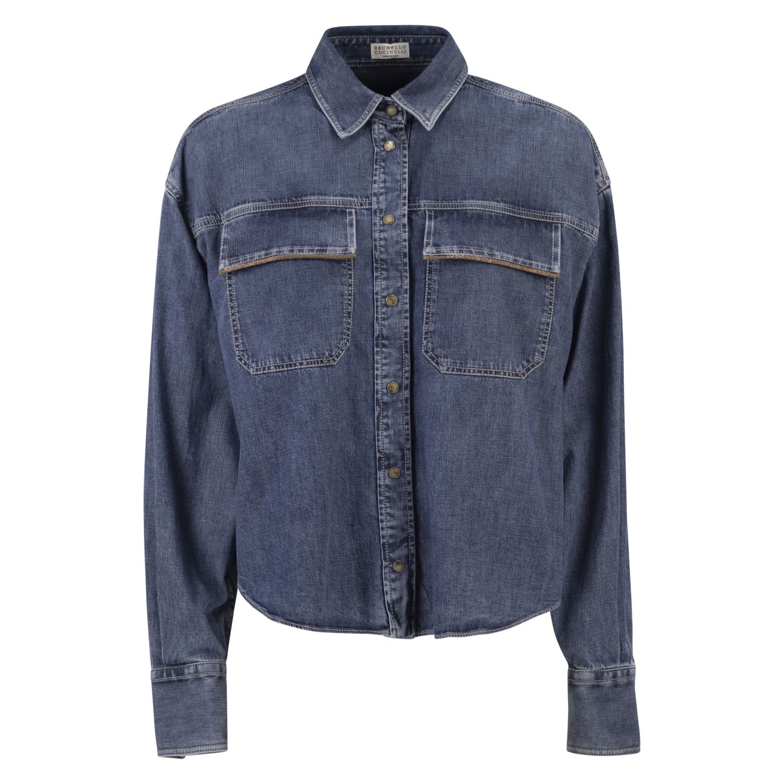 [Brunello Cucinelli] Shirts Long Sleeve SS26 MH192RB526 C9031