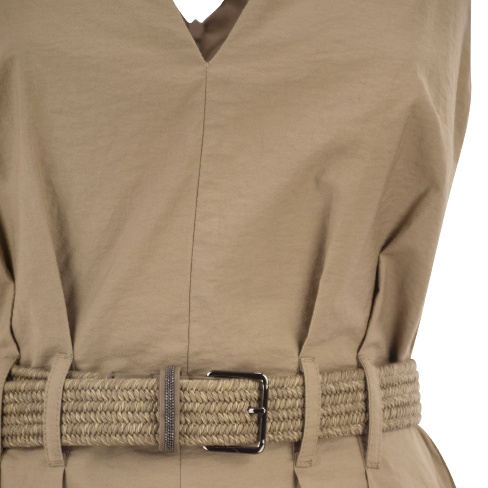 [Brunello Cucinelli] Sleeveless dress SS26 ML140A5354 C9322
