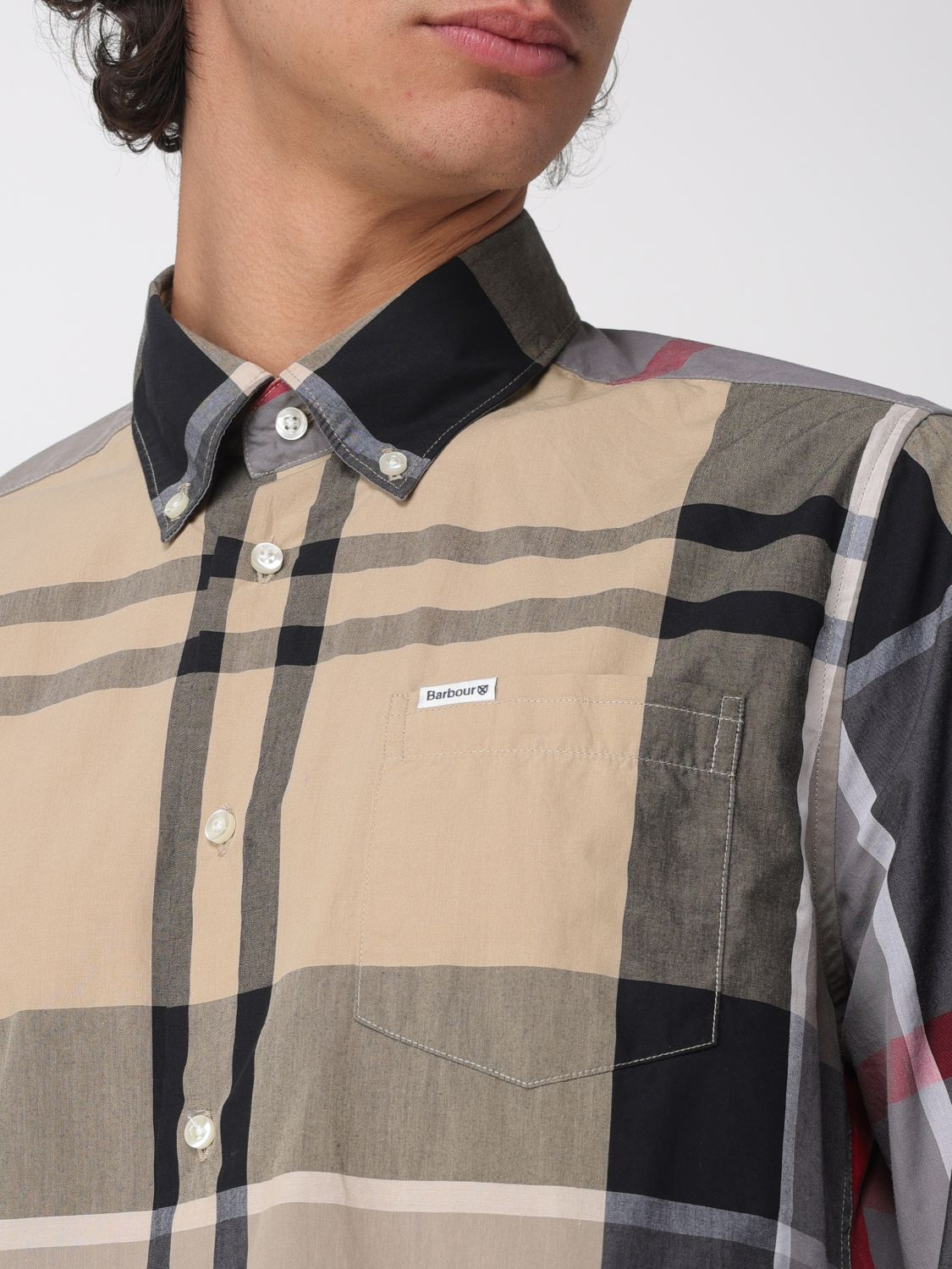 [Barbour] Shirts Long Sleeve SS26 MSH5071 TN31