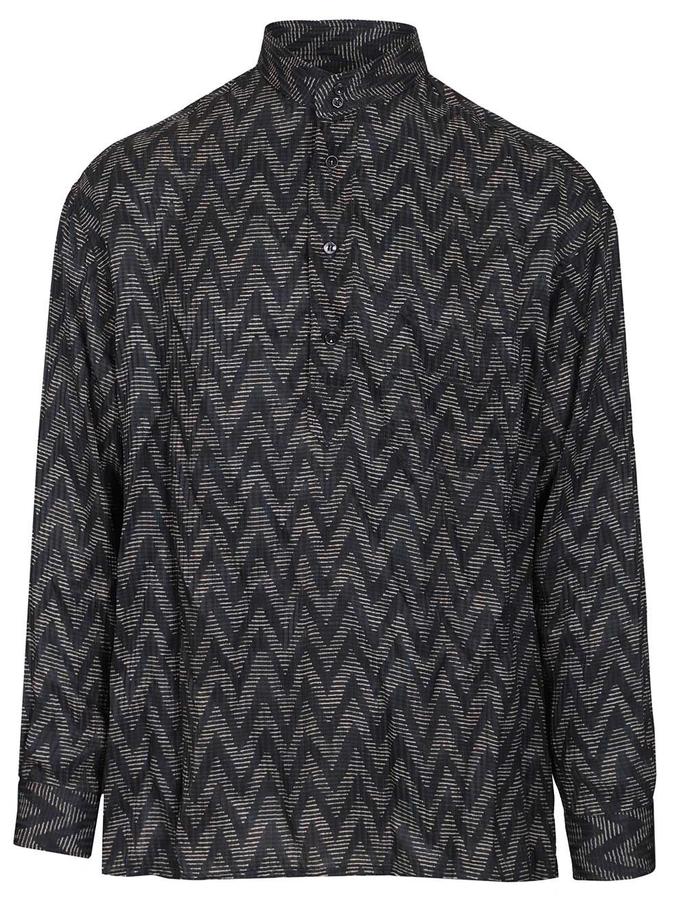 [Giorgio Armani] Shirts Long Sleeve SS26 GM003495TE20915MB024