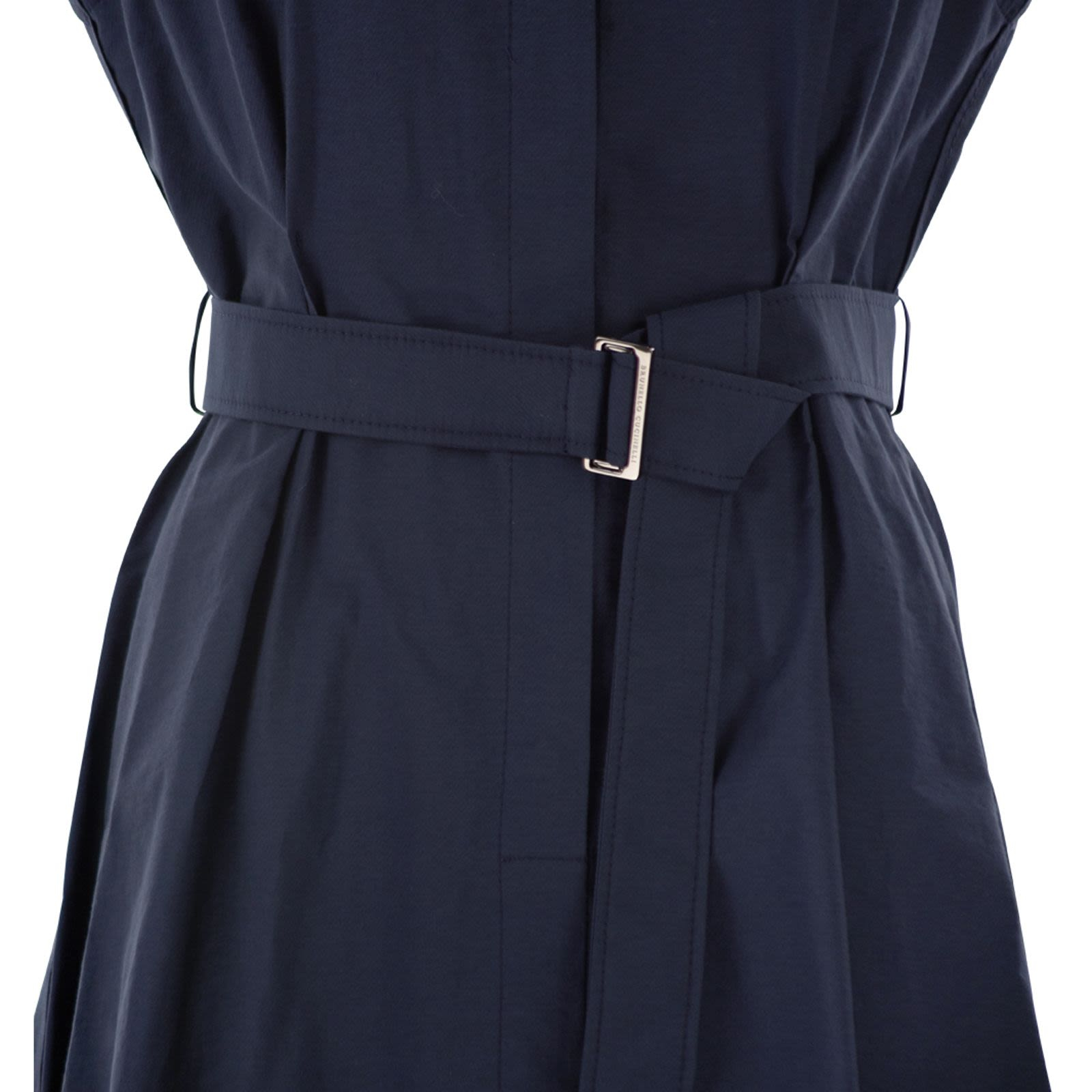 [Brunello Cucinelli] Sleeveless dress SS26 ML140A5286 C4862