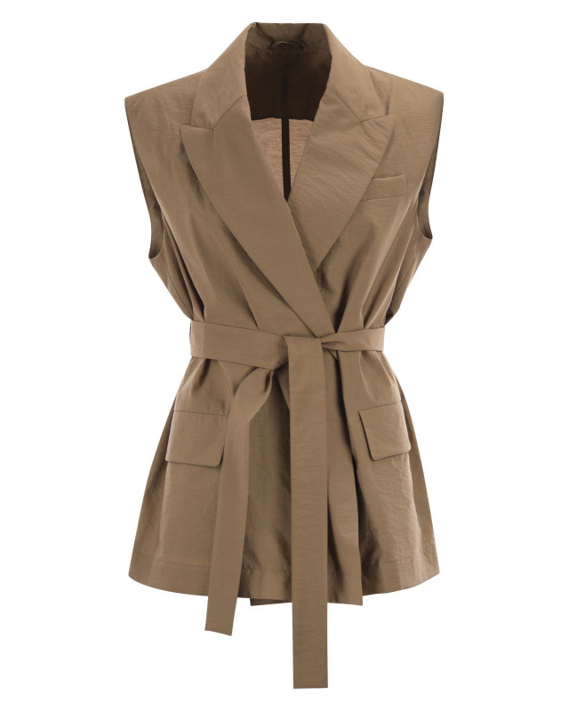 [Brunello Cucinelli] Vest SS26 M0F797758 C9266