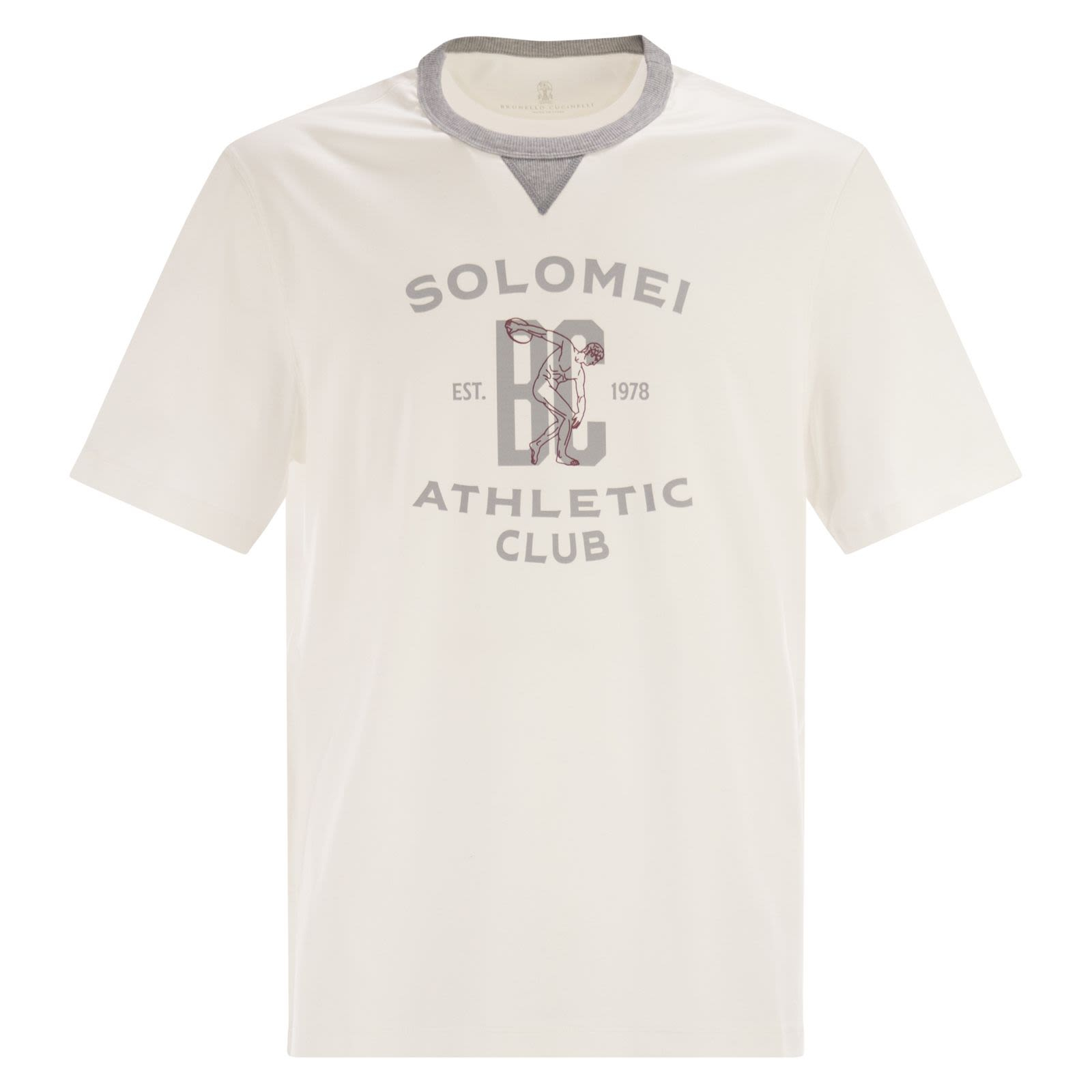 [Brunello Cucinelli] T-shirts Short Sleeve SS26 M0B131001G CFR27