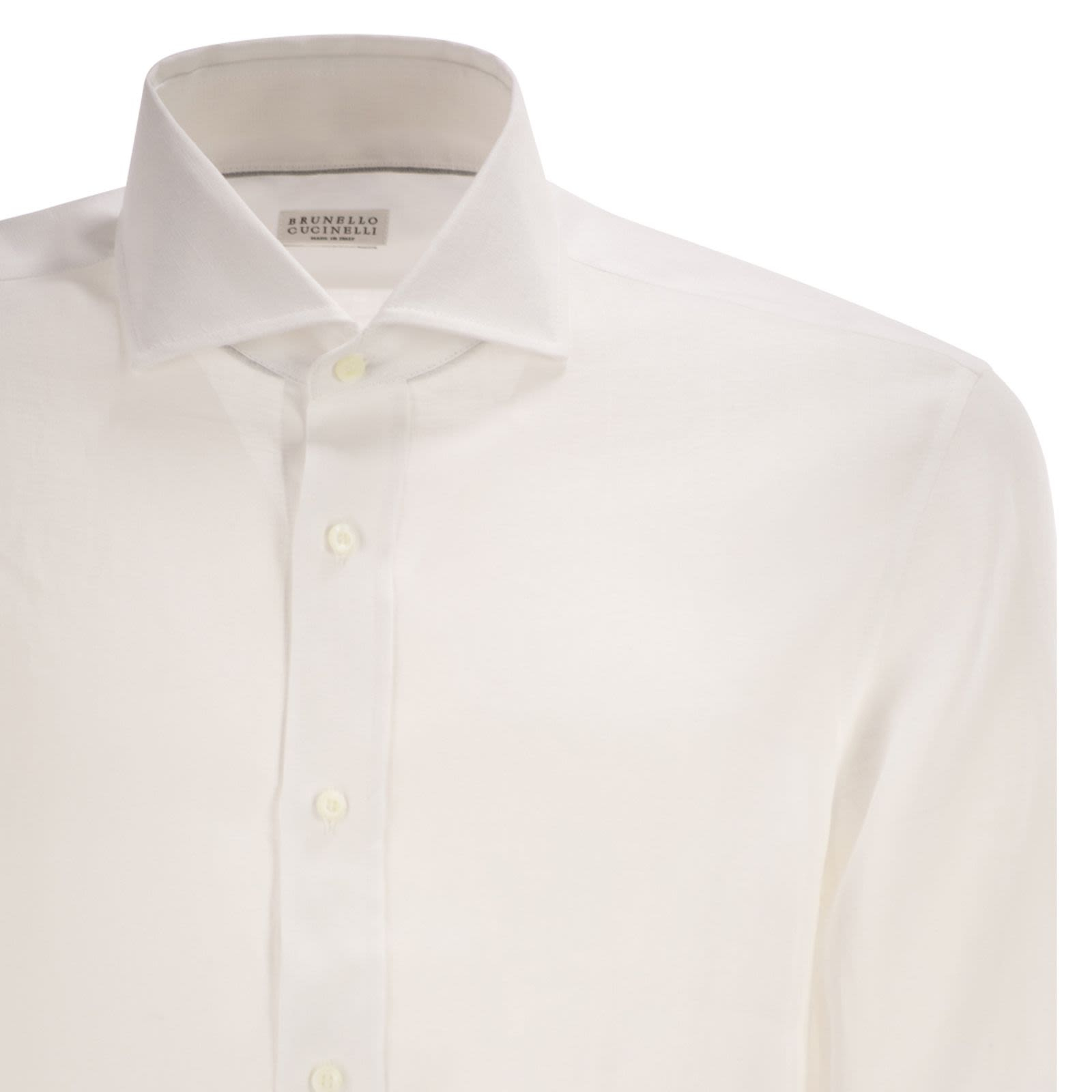 [Brunello Cucinelli] Shirts Long Sleeve SS26 MM6840627 C001