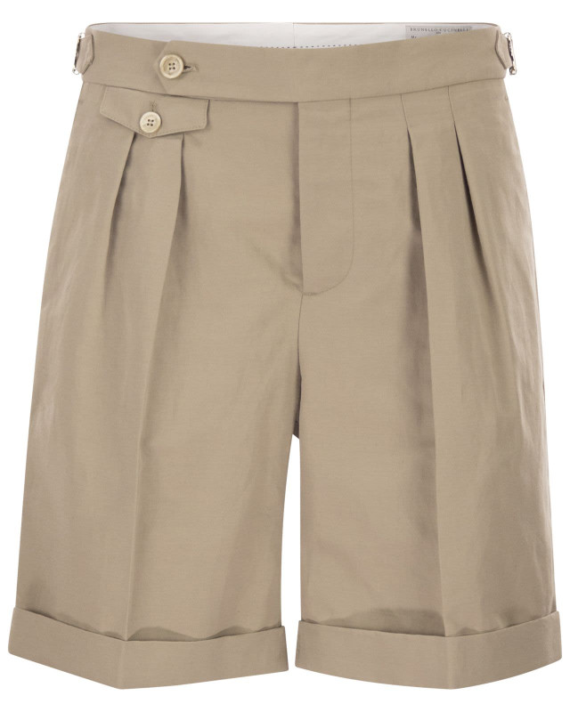[Brunello Cucinelli] Shorts SS26 MH253U0040 C2444