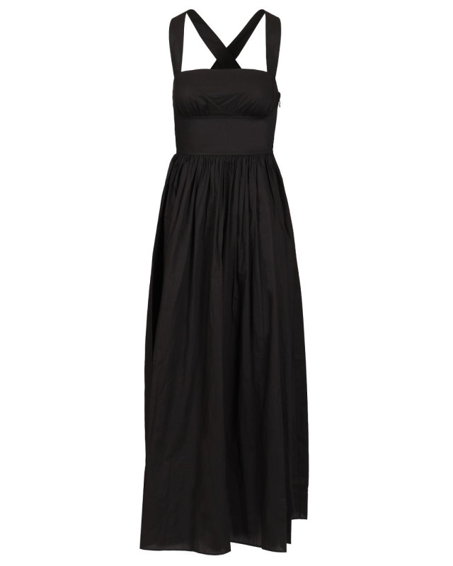[MATTEAU] Sleeveless dress CO CBMDR-PLBLK