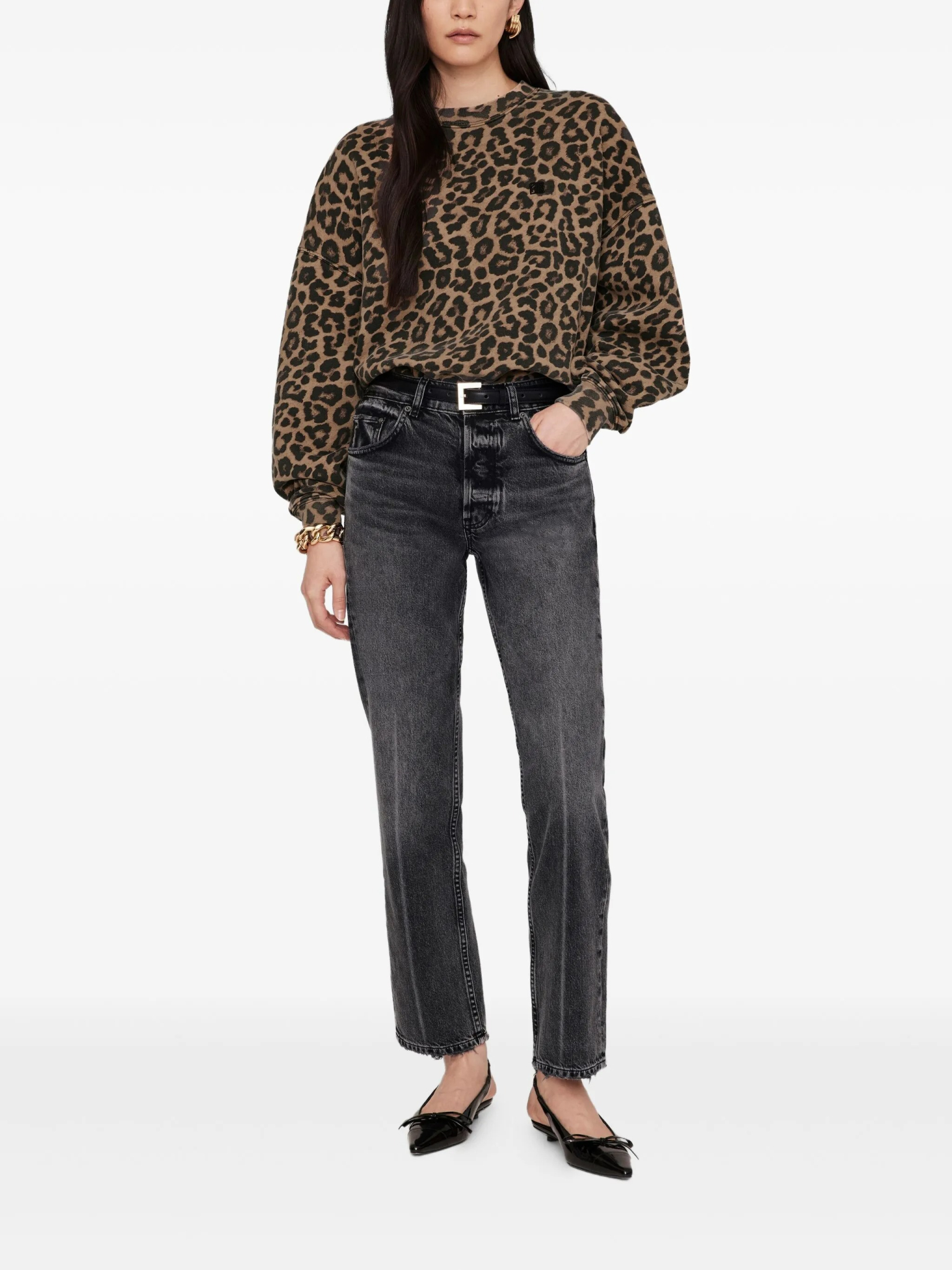 [Anine Bing] Sweatshirt FW26 A0811155MTL59