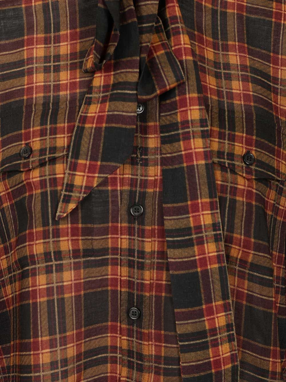 [Saint Laurent] Shirts Long Sleeve FW25 838891Y26ZA6703