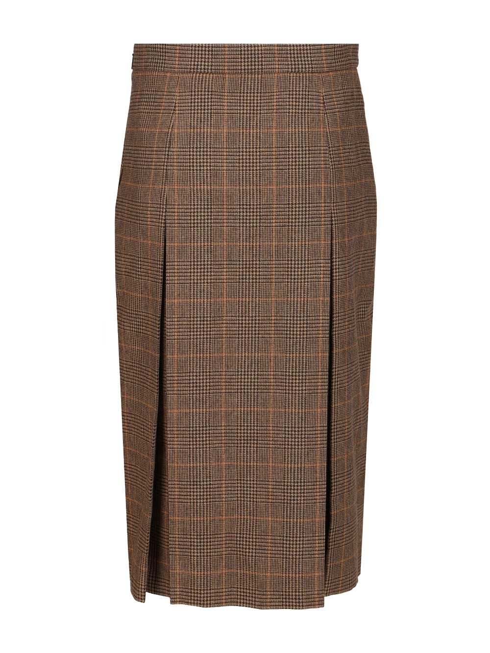 [Saint Laurent] Midi skirt FW25 831068Y3J459217