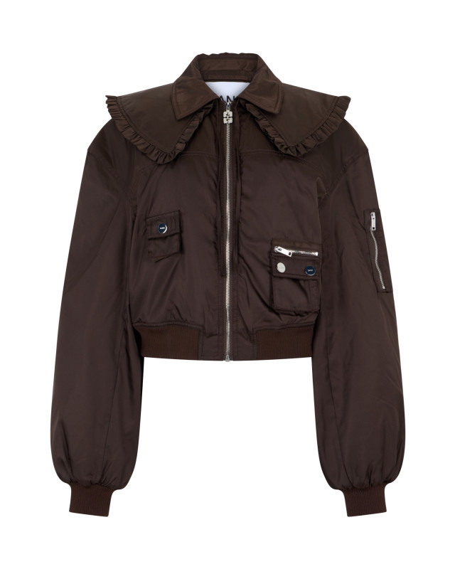 [GANNI] Bomber jacket SS26 A1010046_ZWX