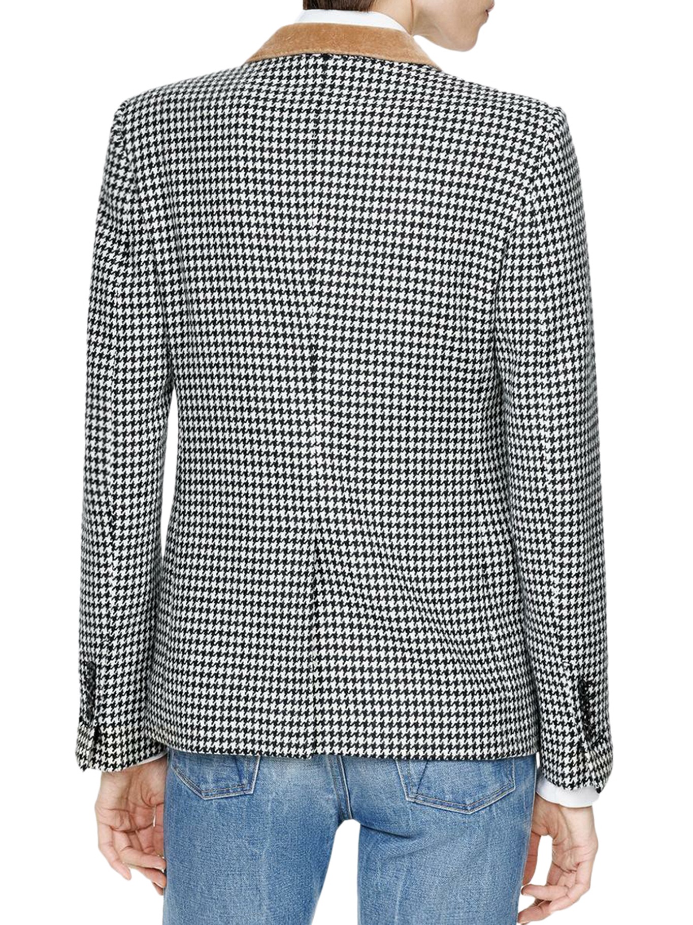 [Tom Ford] Blazer FW26 GI3114FAX1641NWA BLACK WHITE