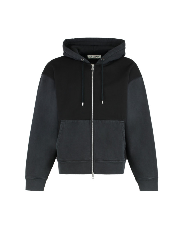 [Our Legacy] Zip Up FW25 M2256RP_PIGMENTBLACKHEFTYFLEECE