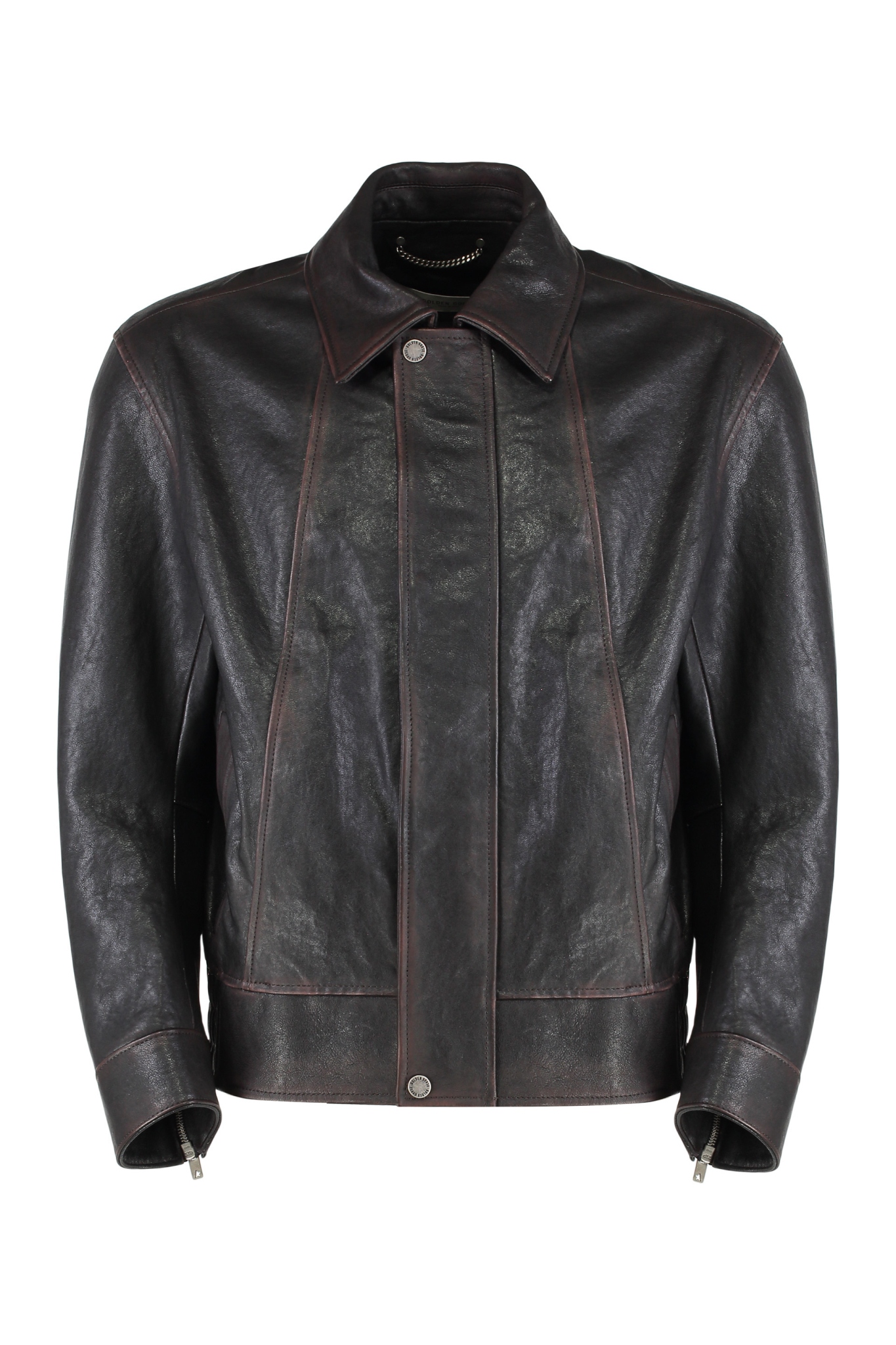 [Golden Goose] Leather Jacket SS26 GMP02531P002301_40249