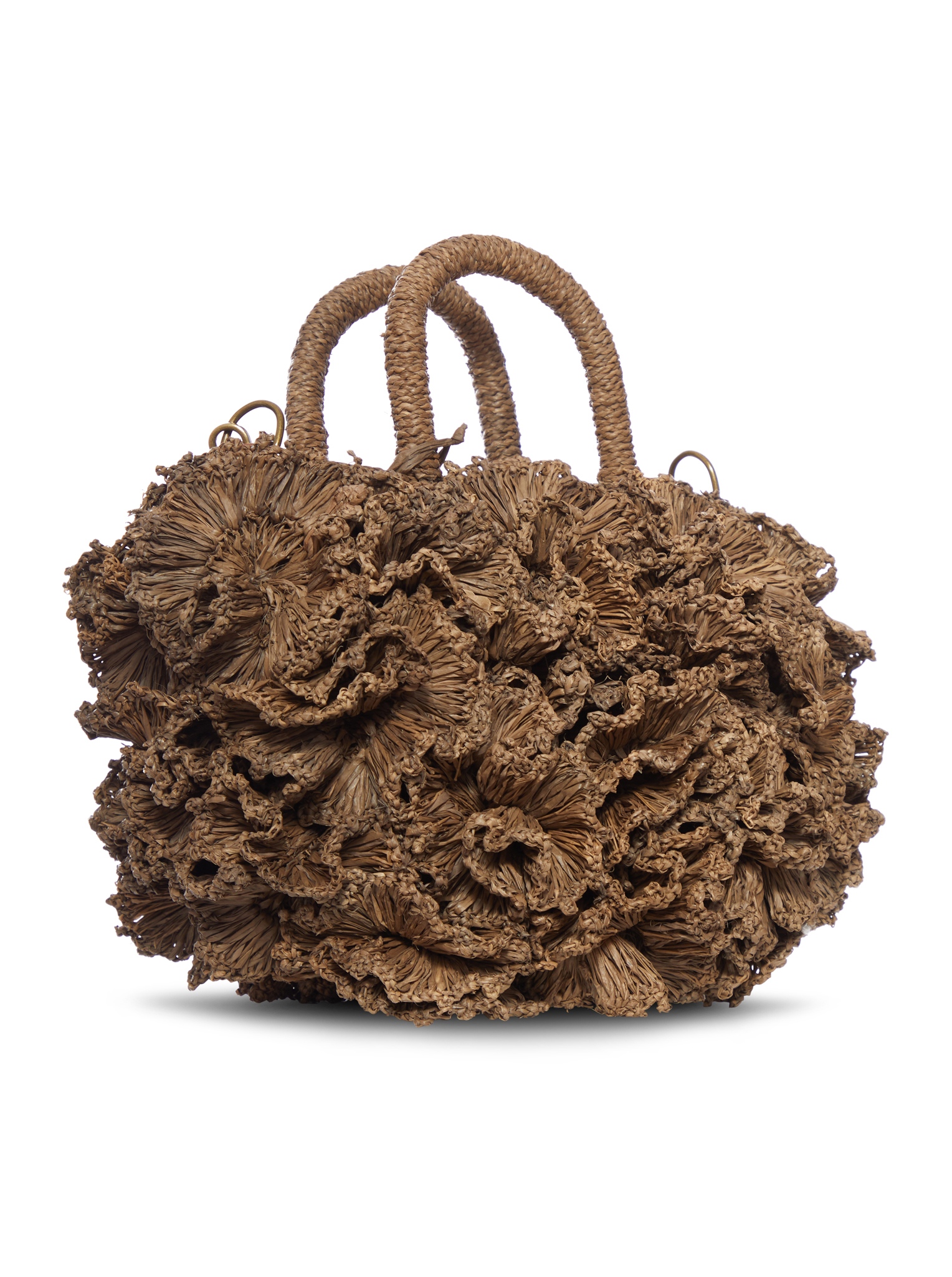 [Ibeliv] Tote bag FW26 CORALDARK TEA