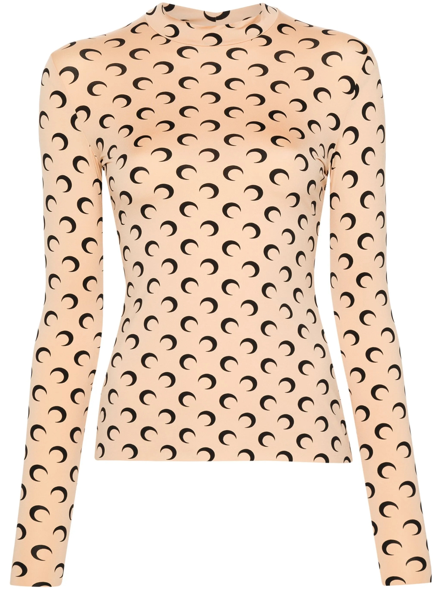 [MARINE SERRE] T-shirts Long Sleeve SS26 WTS005ACJER0001TA10