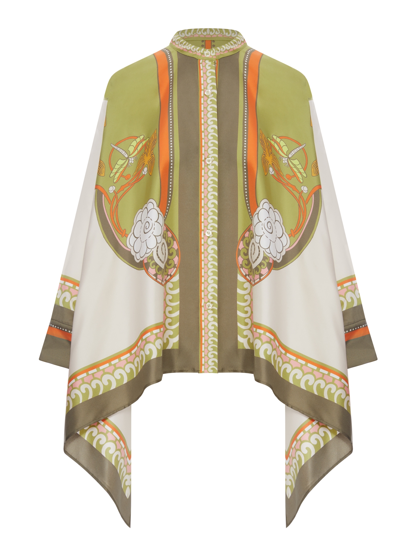 [La Double J] Blouse FW26 SHI0059SIL001AMB03WH04 AMBROSIA PLACEE