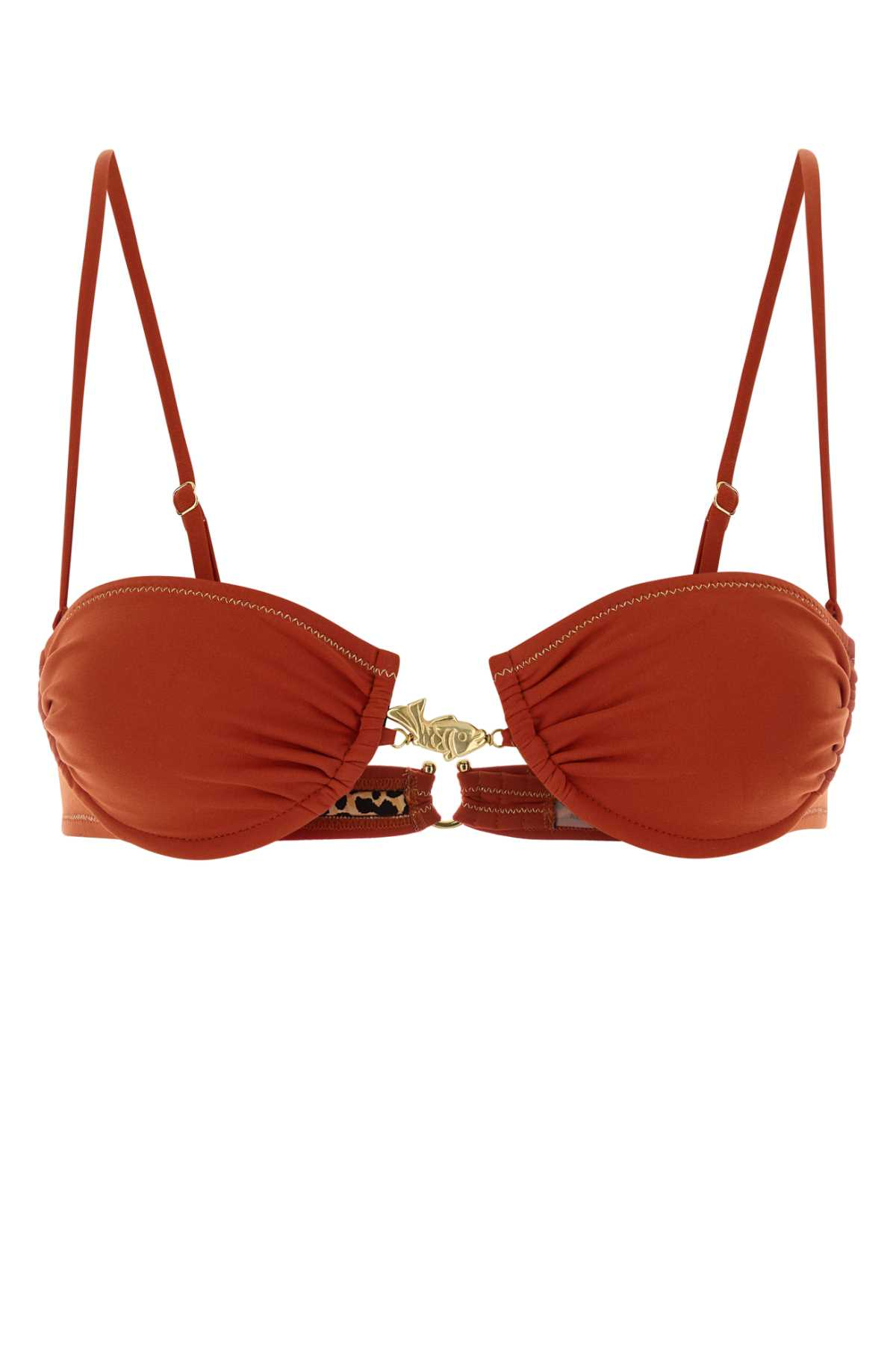 [REINA OLGA] Bikini SS26 HAMMOND20TOP REDCORAL