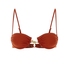 [REINA OLGA] Bikini SS26 HAMMOND20TOP REDCORAL