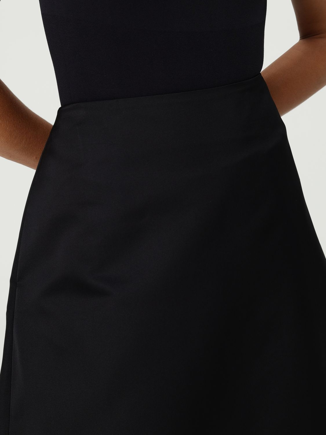 [McQueen] Midi skirt FW25 832556QEAGH 1000