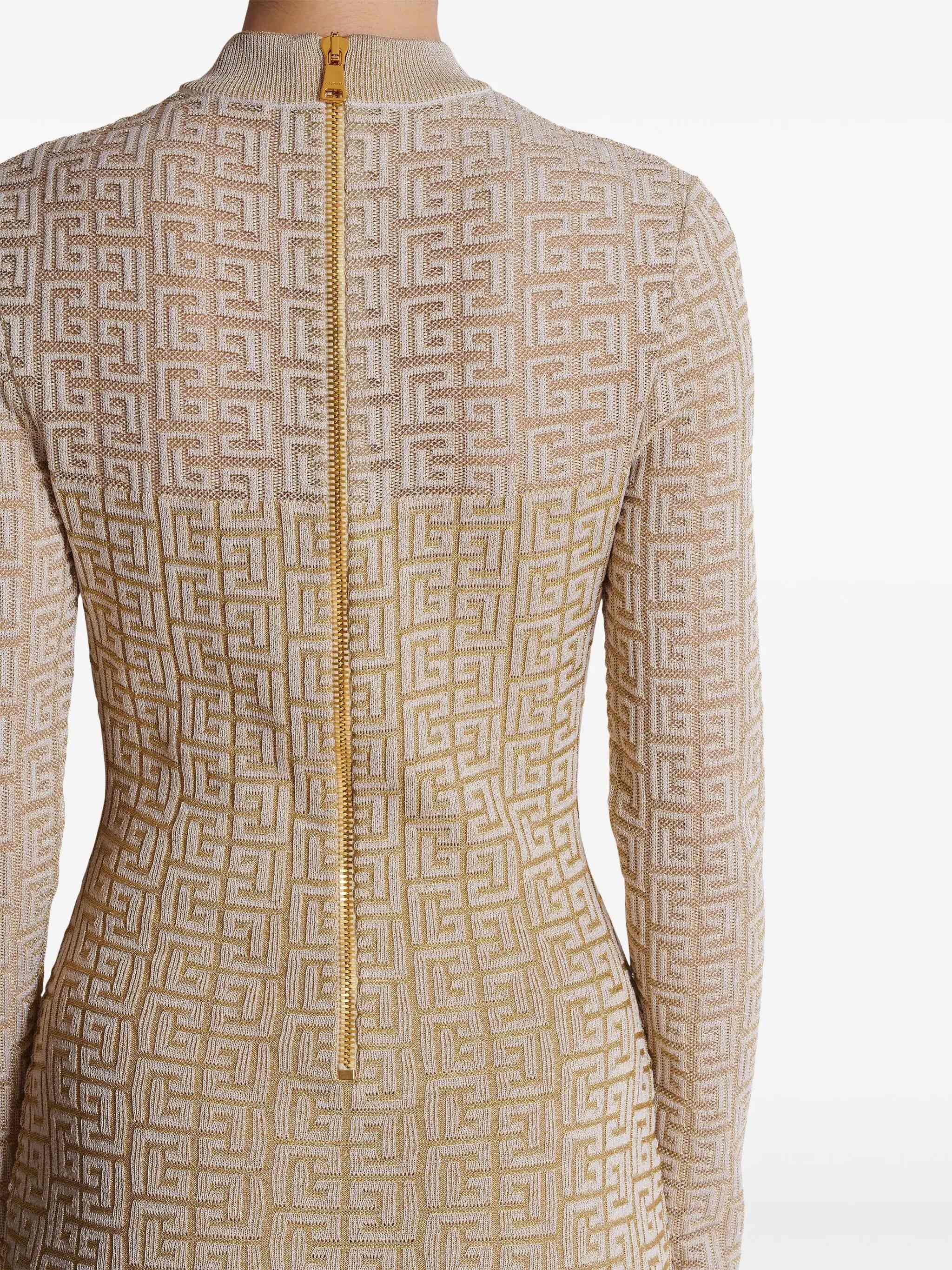 [BALMAIN PARIS] Long sleeve dress FW25 DF2R8029 KH69