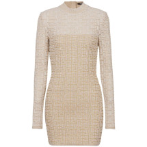 [BALMAIN PARIS] Long sleeve dress FW25 DF2R8029 KH69