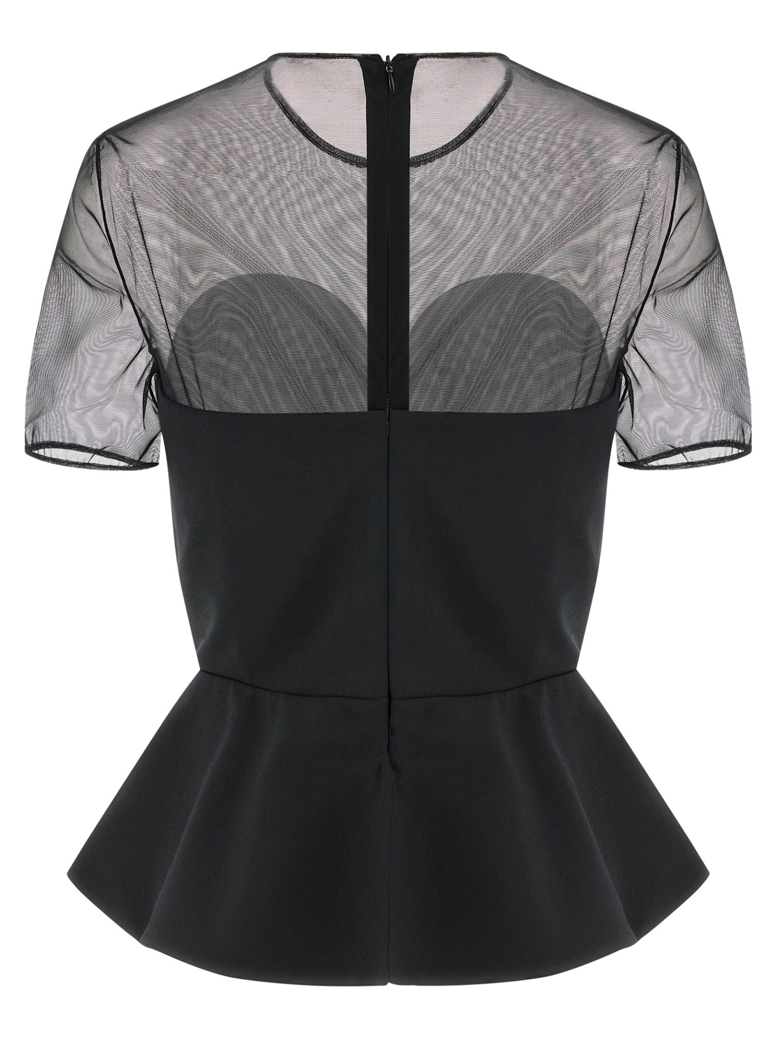 [Nensi Dojaka] Blouse SS26 NDTOP1107500100BLACK