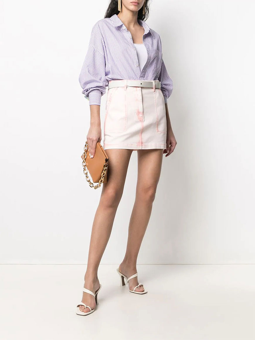 [Alberta Ferretti] Mini skirt SS21 M A0117 0181