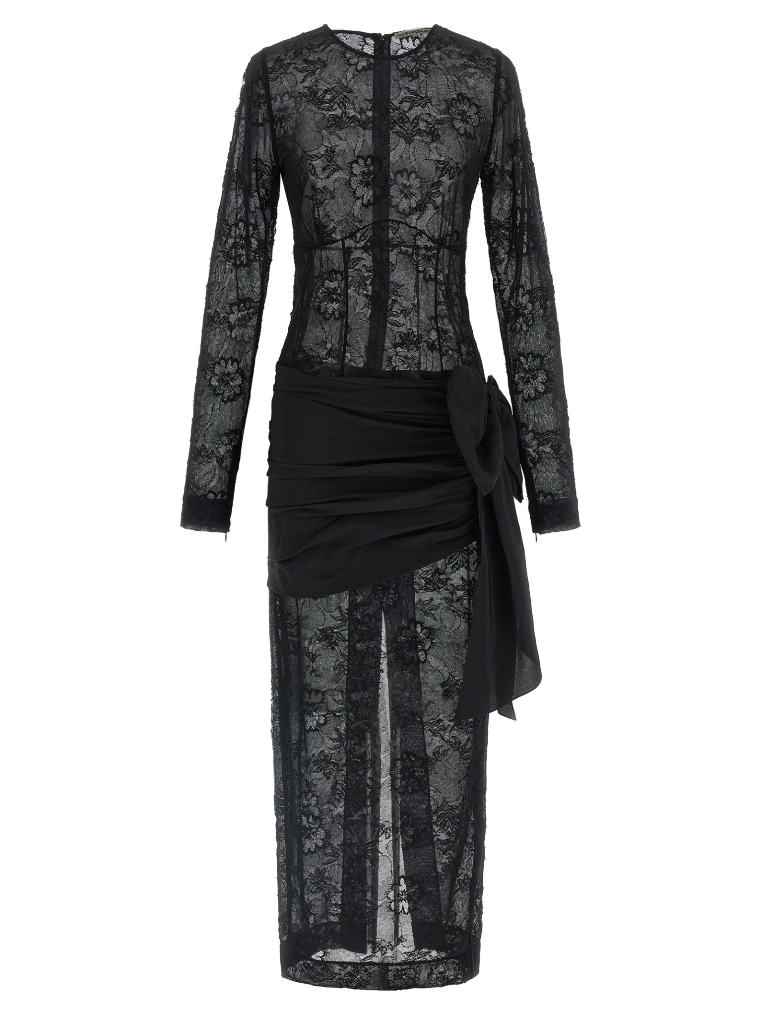 [Alessandra Rich] Long sleeve dress SS26 FABX4274P21010900