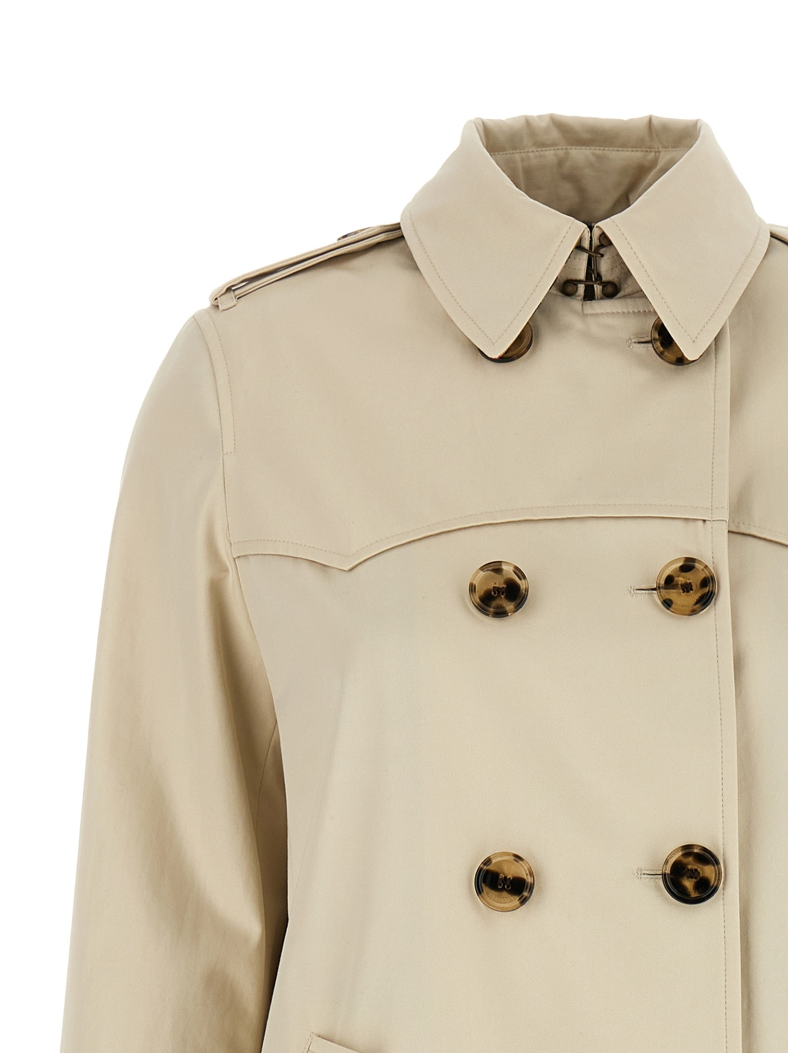 [Burberry] Coat SS26 8126267CLAMBEIGE