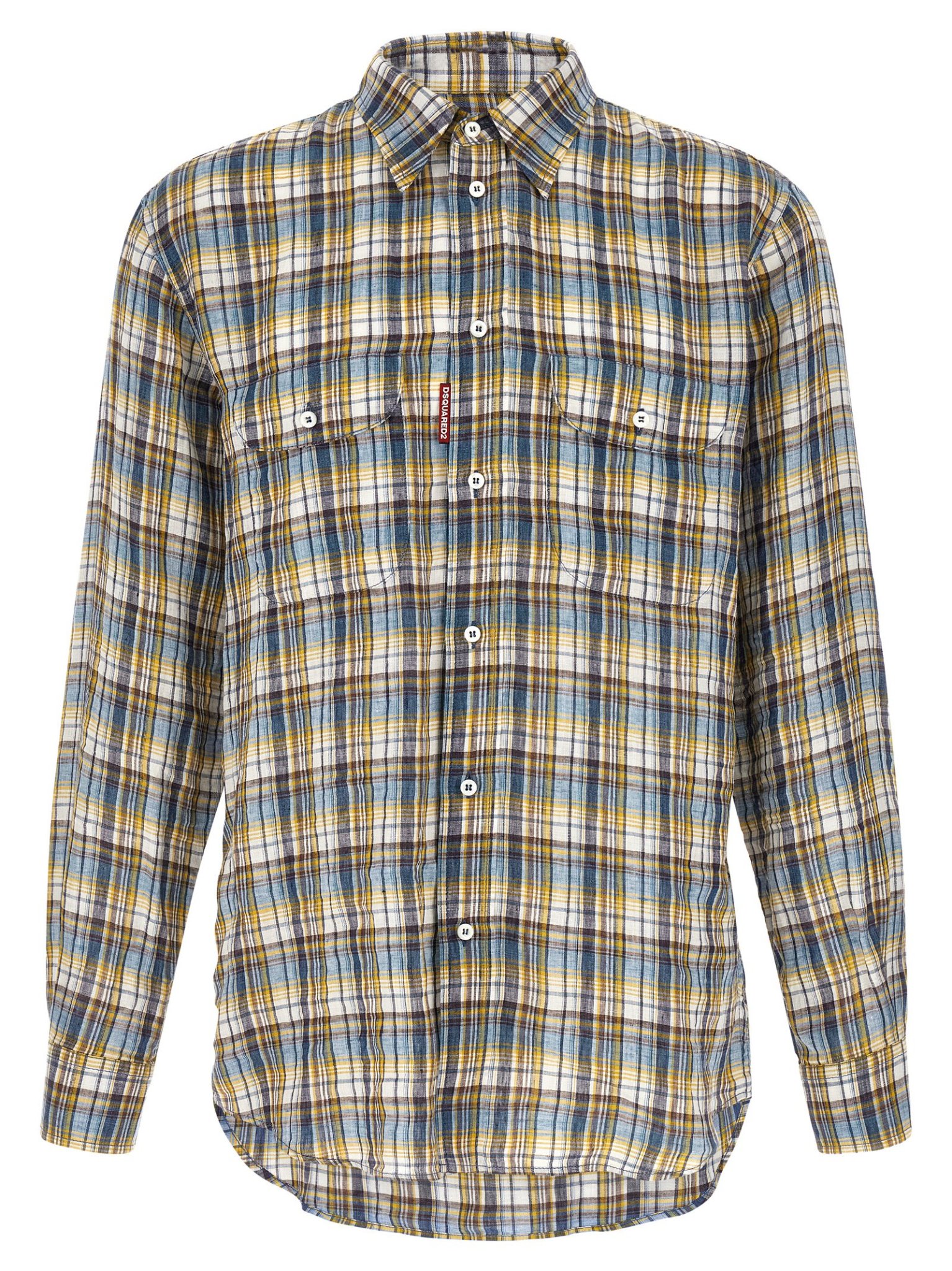 [Dsquared2] Shirts Long Sleeve SS26 S74DM1006D35423001F