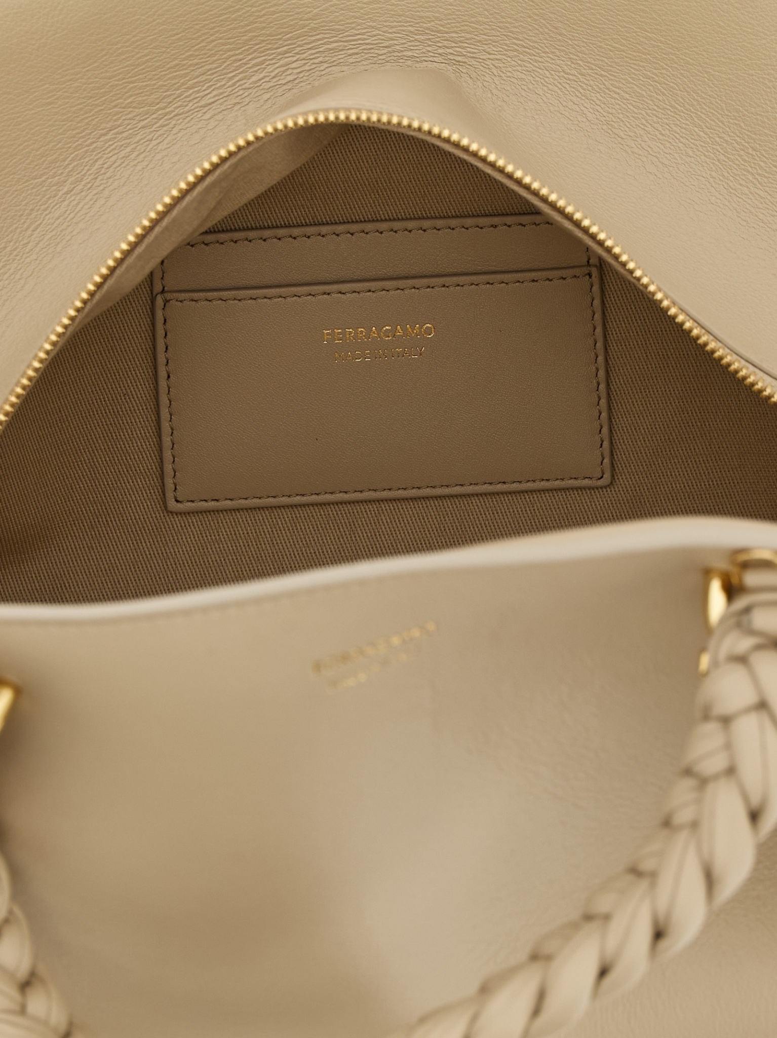 [Ferragamo] Tote bag SS26 781031STONE