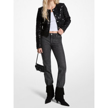 [Michael Kors] Tweed jacket FW25 MF510CAJSD